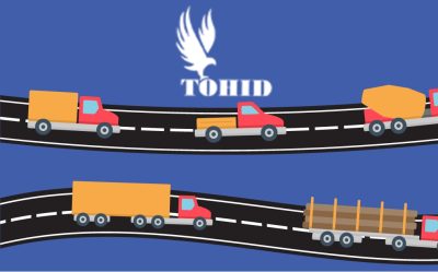 خرید تریلر یخچالی سه محور